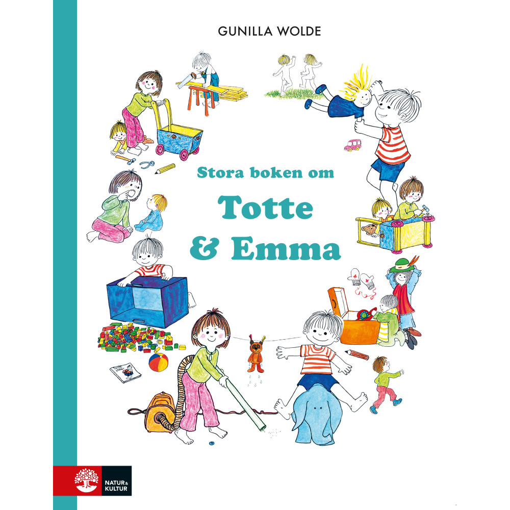 Stora boken om Totte och Emma (inbunden) Gunilla Wolde