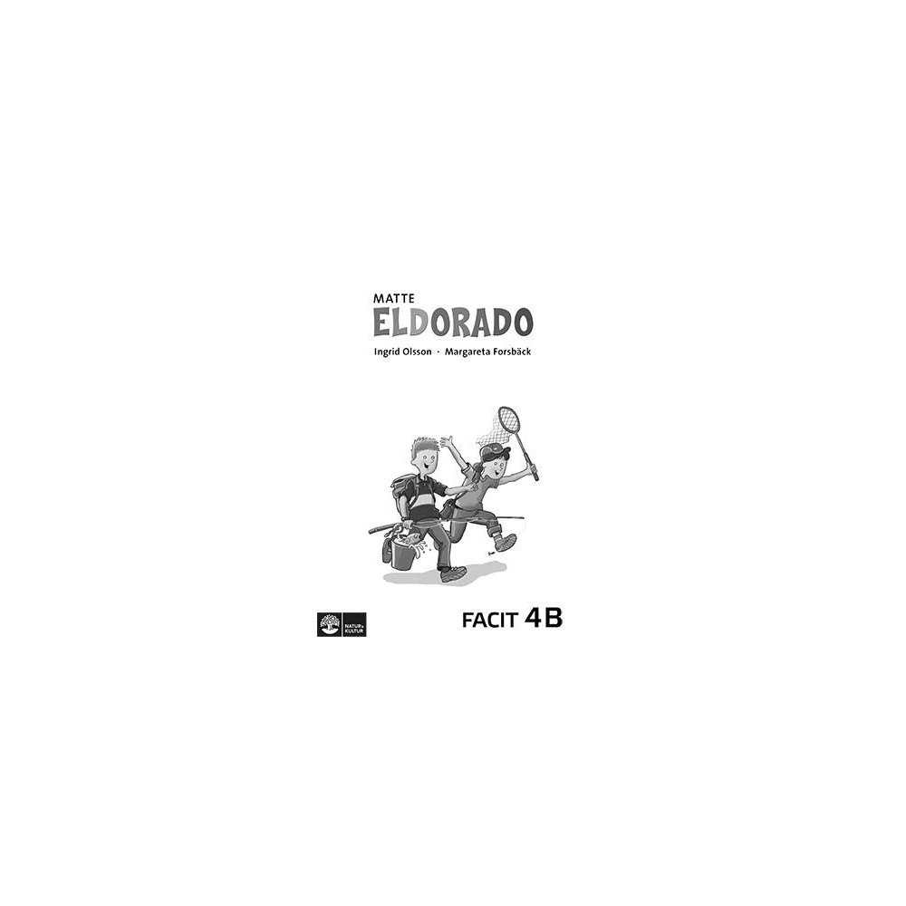 Eldorado matte 4B Facit (5-pack) (häftad) Margareta Forsbäck