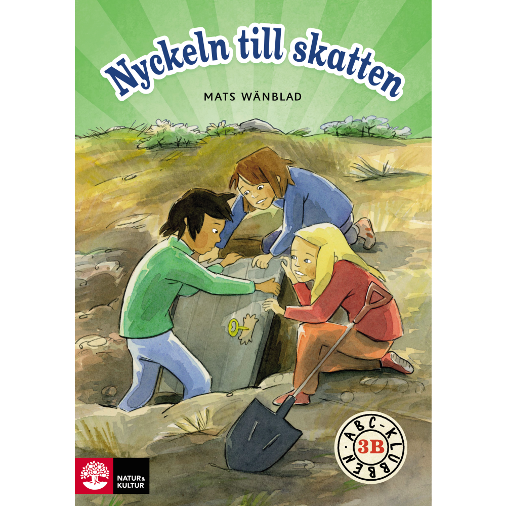ABC-klubben åk 3 Nyckeln till skatten Läsebok B (häftad) Mats Wänblad