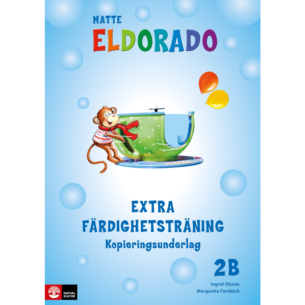 Eldorado matte 2B Extra färdighetsträning kopieringsunderlsag (inbunden) Margareta Forsbäck