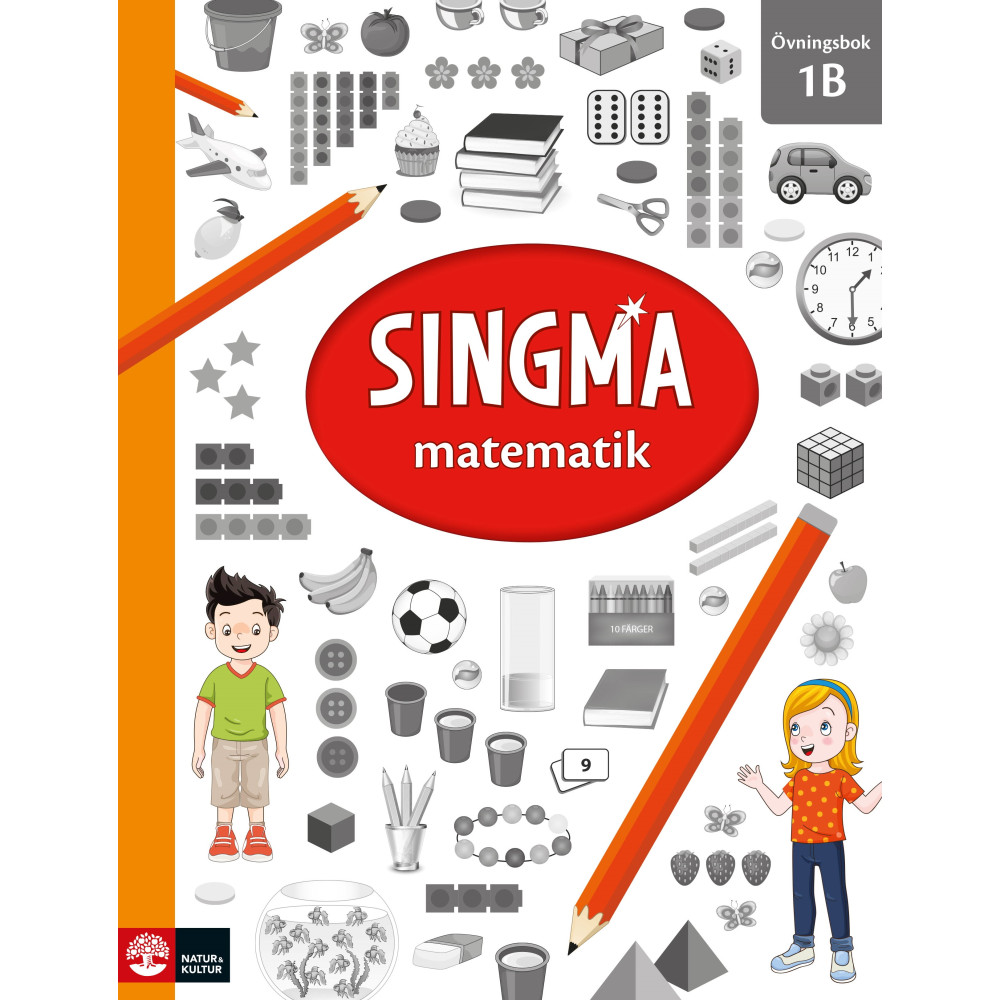 Singma matematik 1B Övningsbok (bok, flexband)