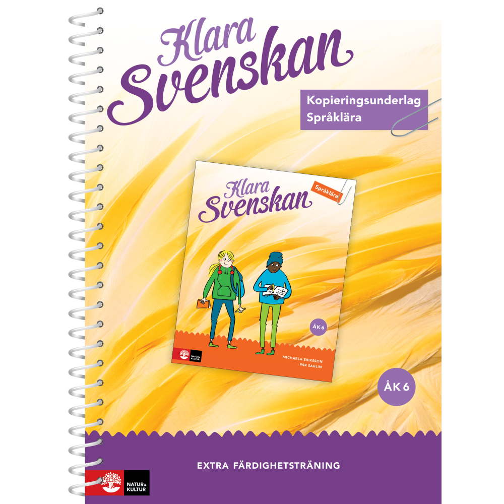 Klara svenskan Åk 6 Kopieringsunderlag Språklära (bok)