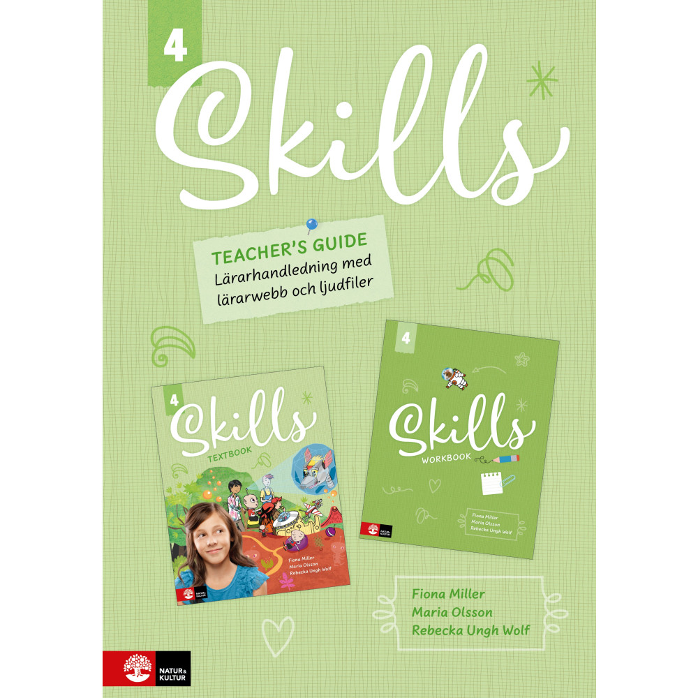 Skills åk 4 Teacher's Guide med lärarwebb 12 mån (bok, spiral) Fiona Miller