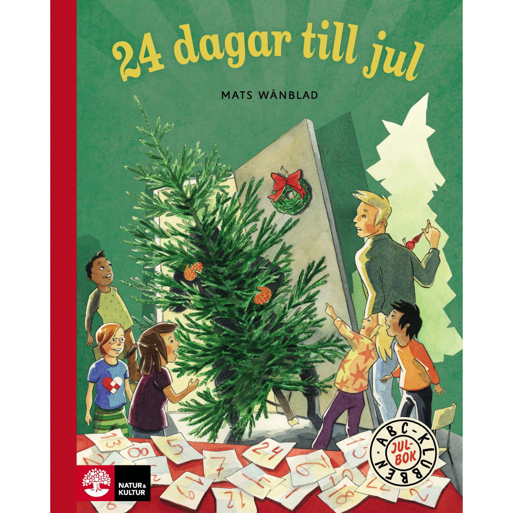 ABC-klubben Julbok, 24 dagar till jul (inbunden) Mats Wänblad