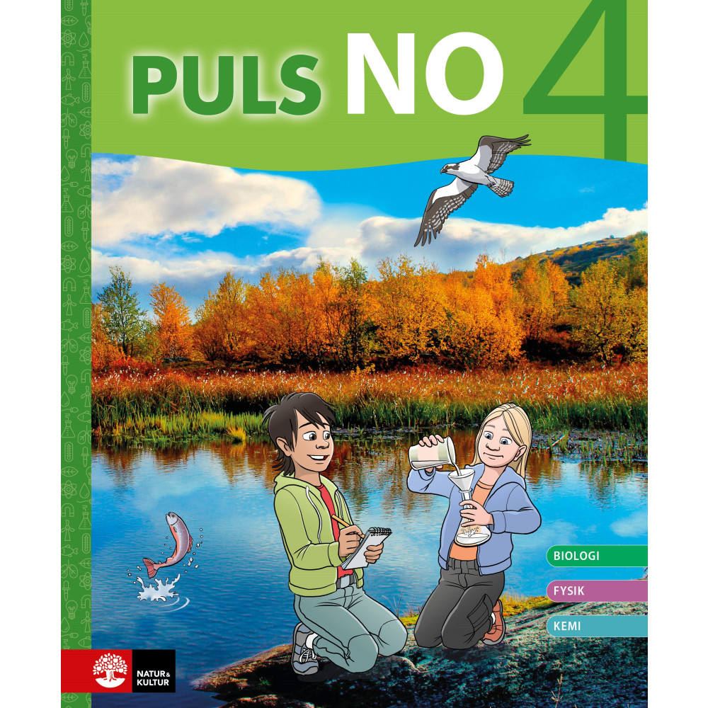 PULS NO åk 4 Grundbok (inbunden)