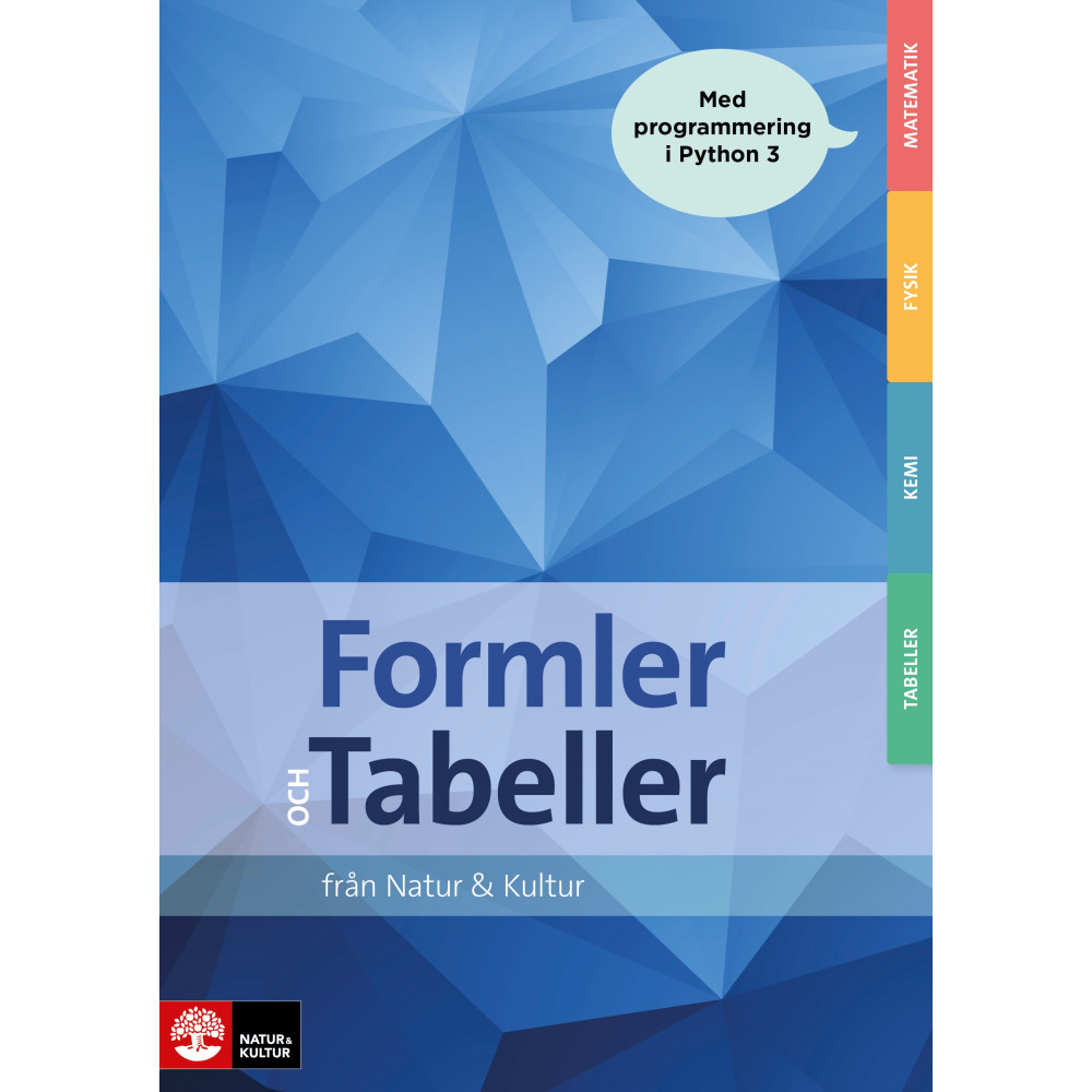 Formler och Tabeller (häftad) Rune Alphonce