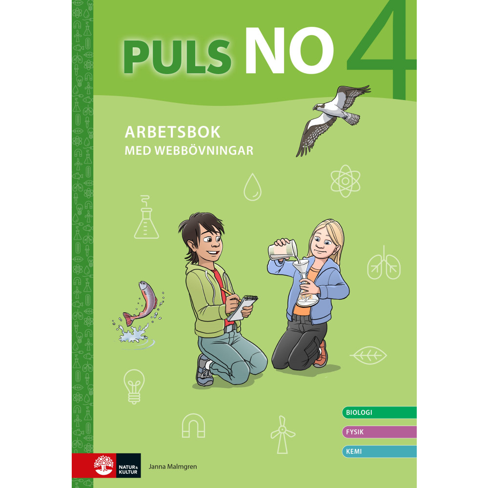 PULS NO åk 4 Arbetsbok med elevwebb (häftad)