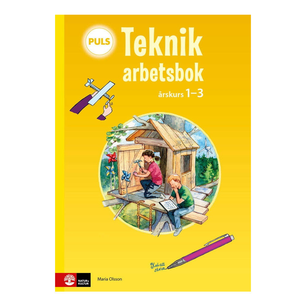 PULS Teknik 1-3 Arbetsbok, andra upplagan (häftad)