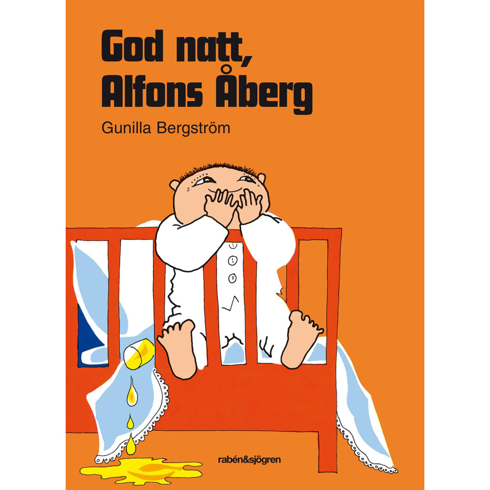 God natt, Alfons Åberg (bok, kartonnage) Gunilla Bergström