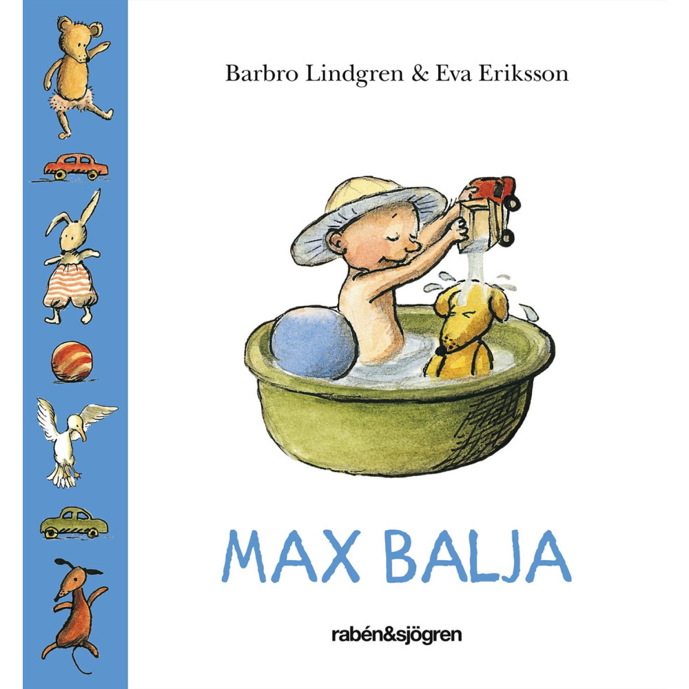 Max balja (bok, board book) Barbro Lindgren