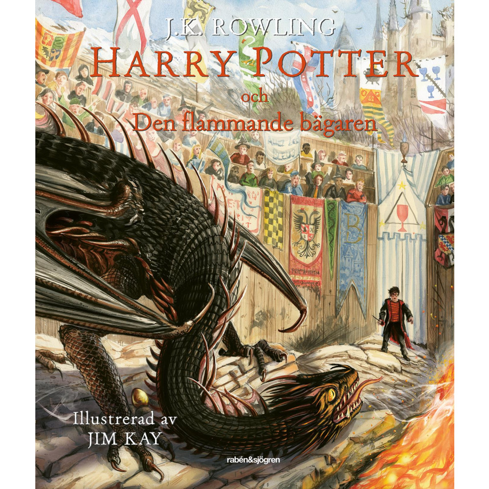 Harry Potter och den flammande bägaren (inbunden) J. K. Rowling