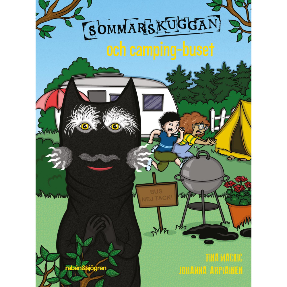 Sommarskuggan och camping-buset (inbunden) Tina Mackic