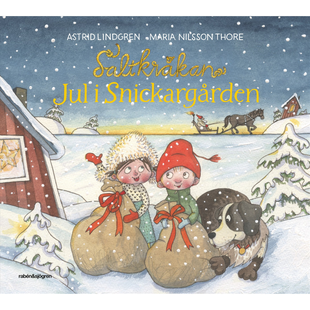 Jul i Snickargården (inbunden) Astrid Lindgren