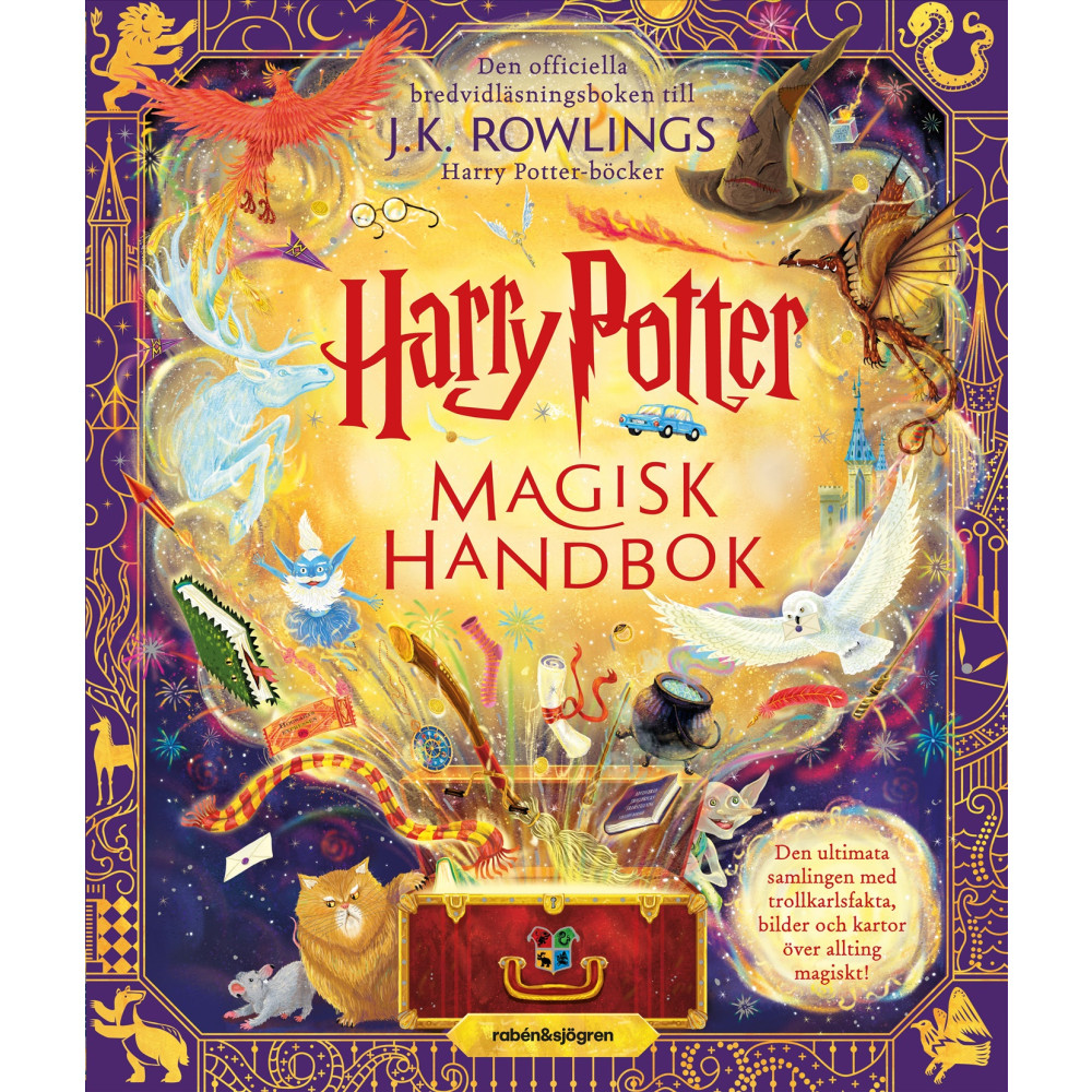 Harry Potter - magisk handbok (inbunden) J. K. Rowling