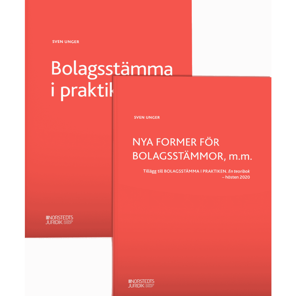 Bolagsstämma i praktiken : en teoribok (inbunden) Sven Unger