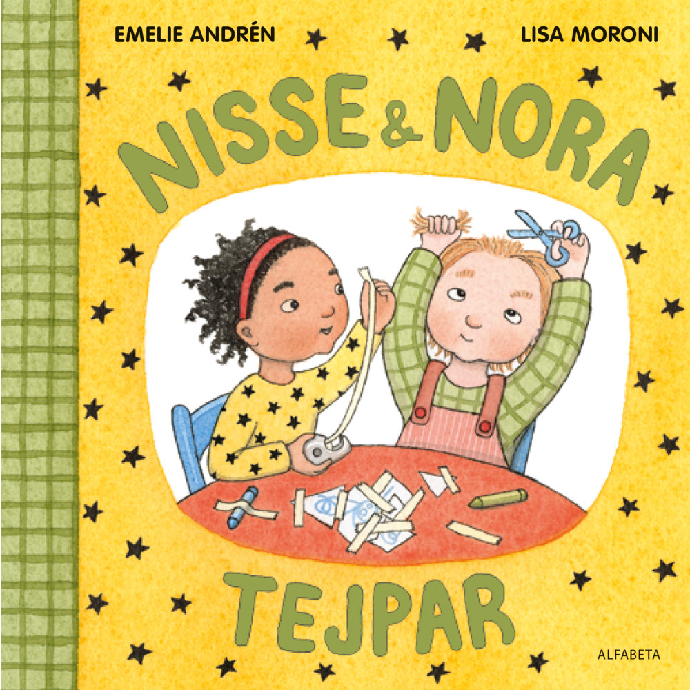 Nisse & Nora tejpar (bok, board book) Emelie Andrén