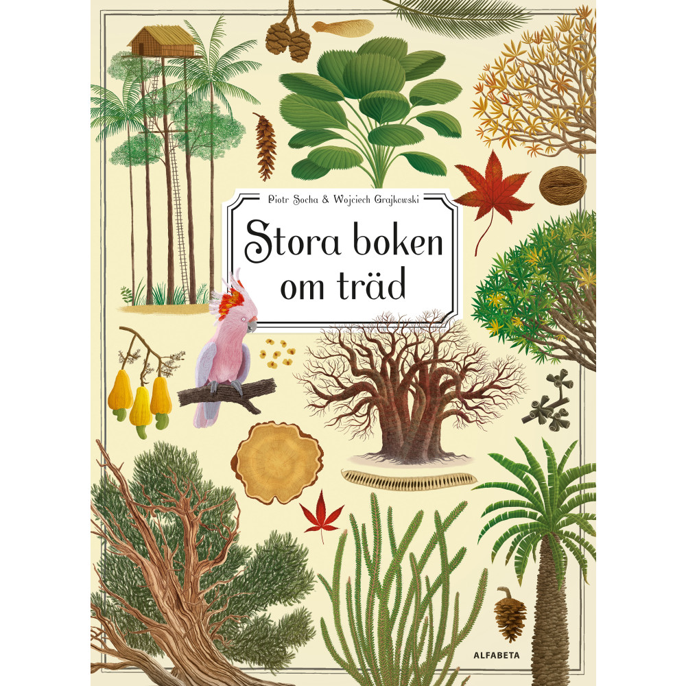 Stora boken om träd (inbunden) Alfabeta