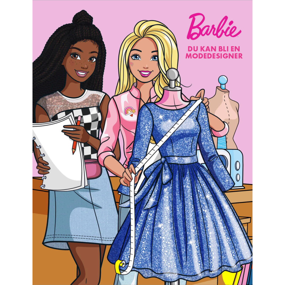 Barbie. Du kan bli en modedesigner (bok, kartonnage) Egmont Story House