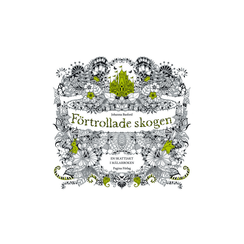 Förtrollade skogen - en målarbok (häftad)