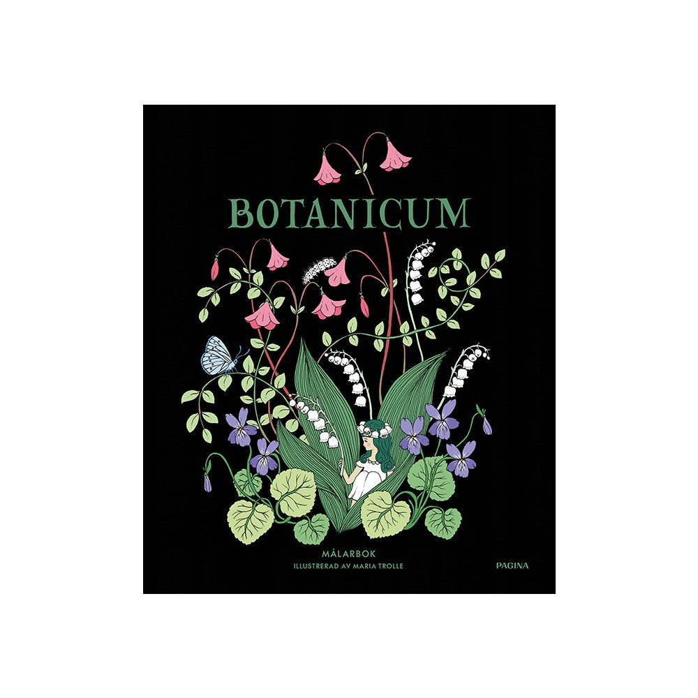 Botanicum : målarbok (inbunden)