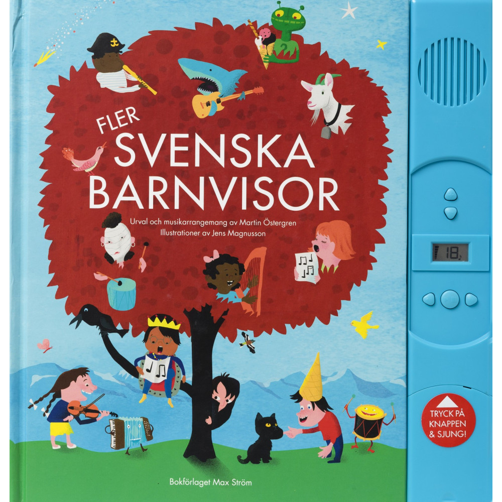Fler svenska barnvisor (inbunden) Martin Östergren