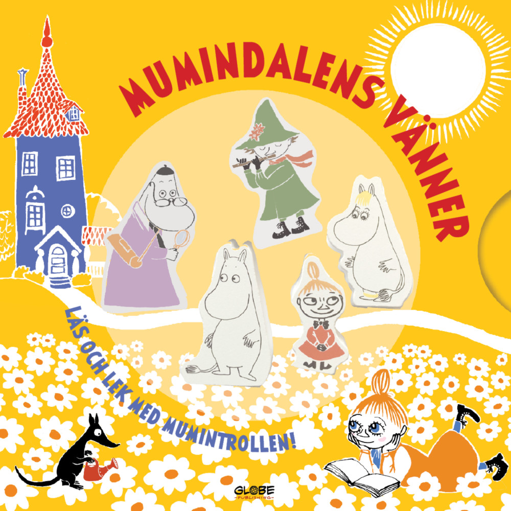 Mumindalens vänner (bok, board book) Katariina Heilala