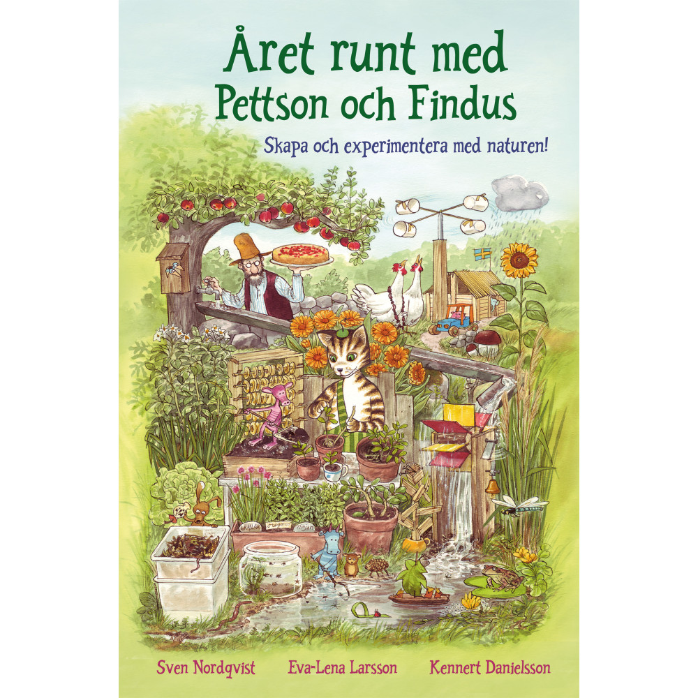 Året runt med Pettson och Findus : skapa och experimentera med naturen (inbunden) OPAL