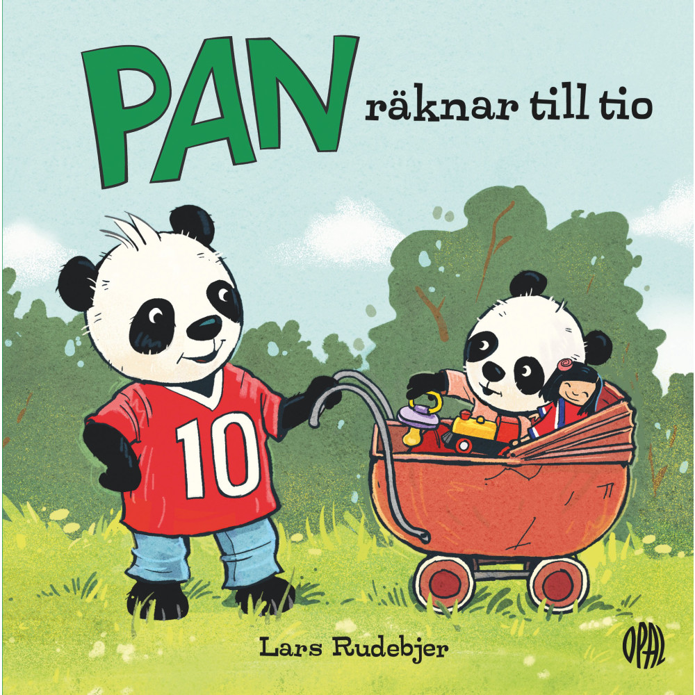Pan räknar till tio (inbunden) Lars Rudebjer