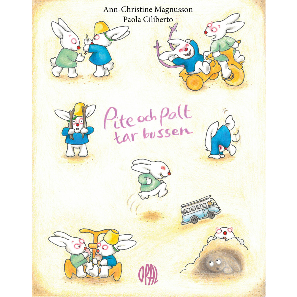 Pite och Palt tar bussen (inbunden) Ann-Christine Magnusson