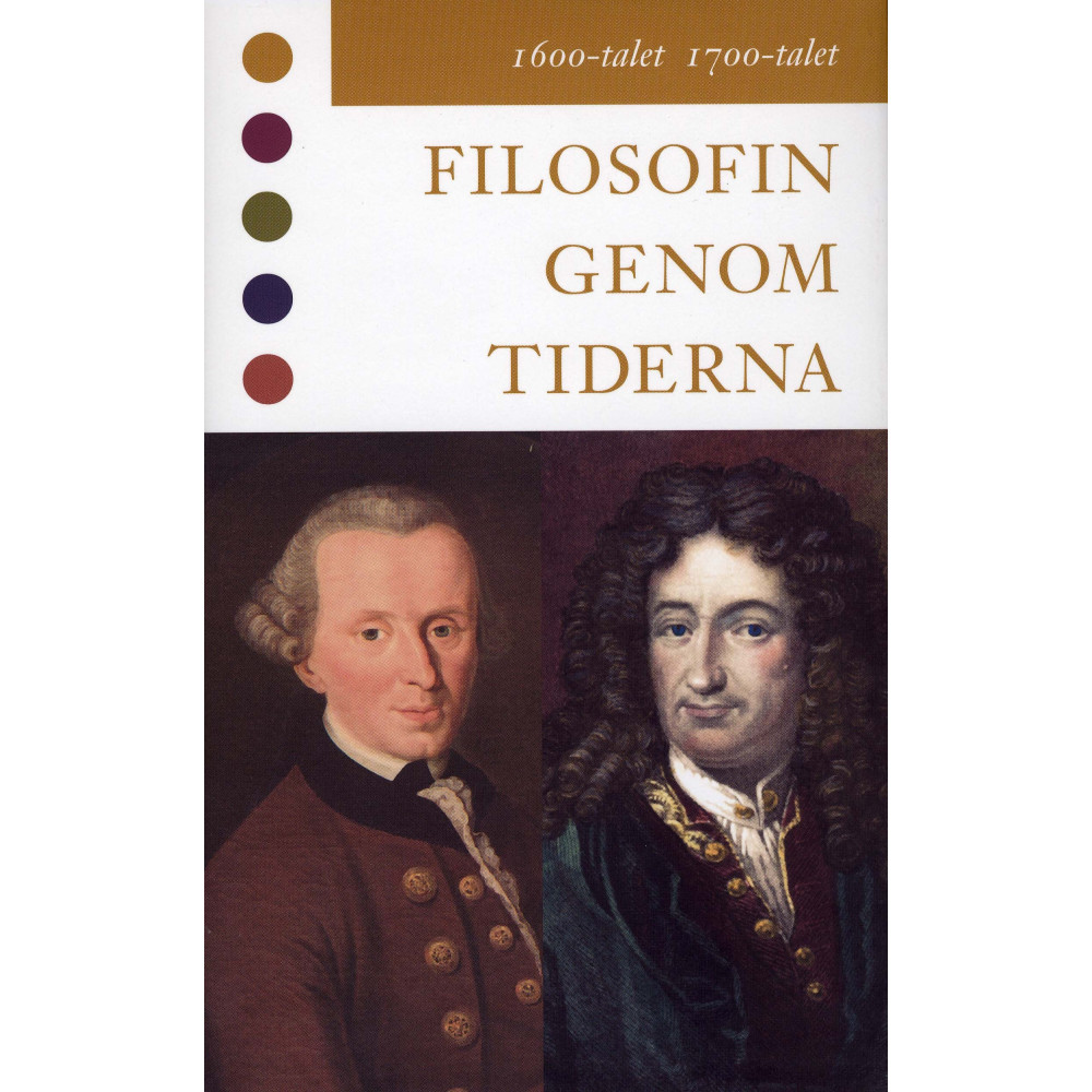 Filosofin genom tiderna - 1600-talet 1700-talet (inbunden) Bokförlaget Thales