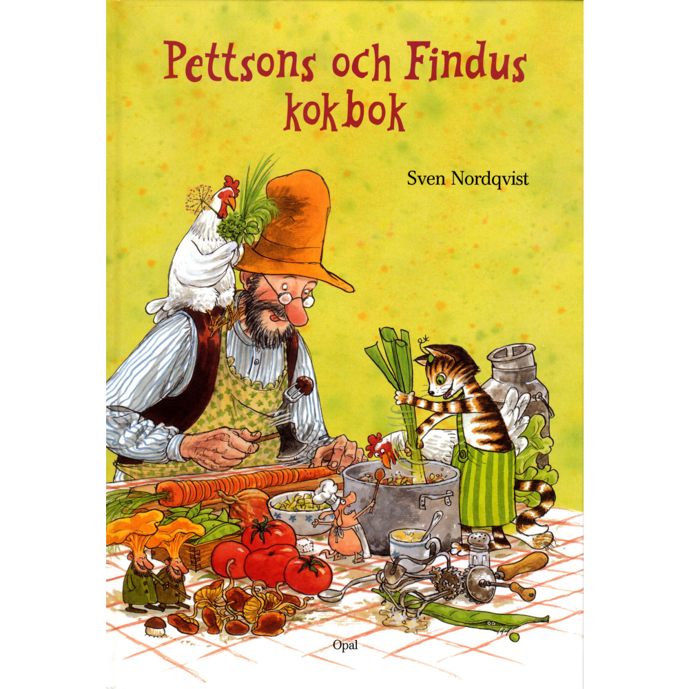 Pettsons och Findus kokbok (inbunden) Sven Nordqvist