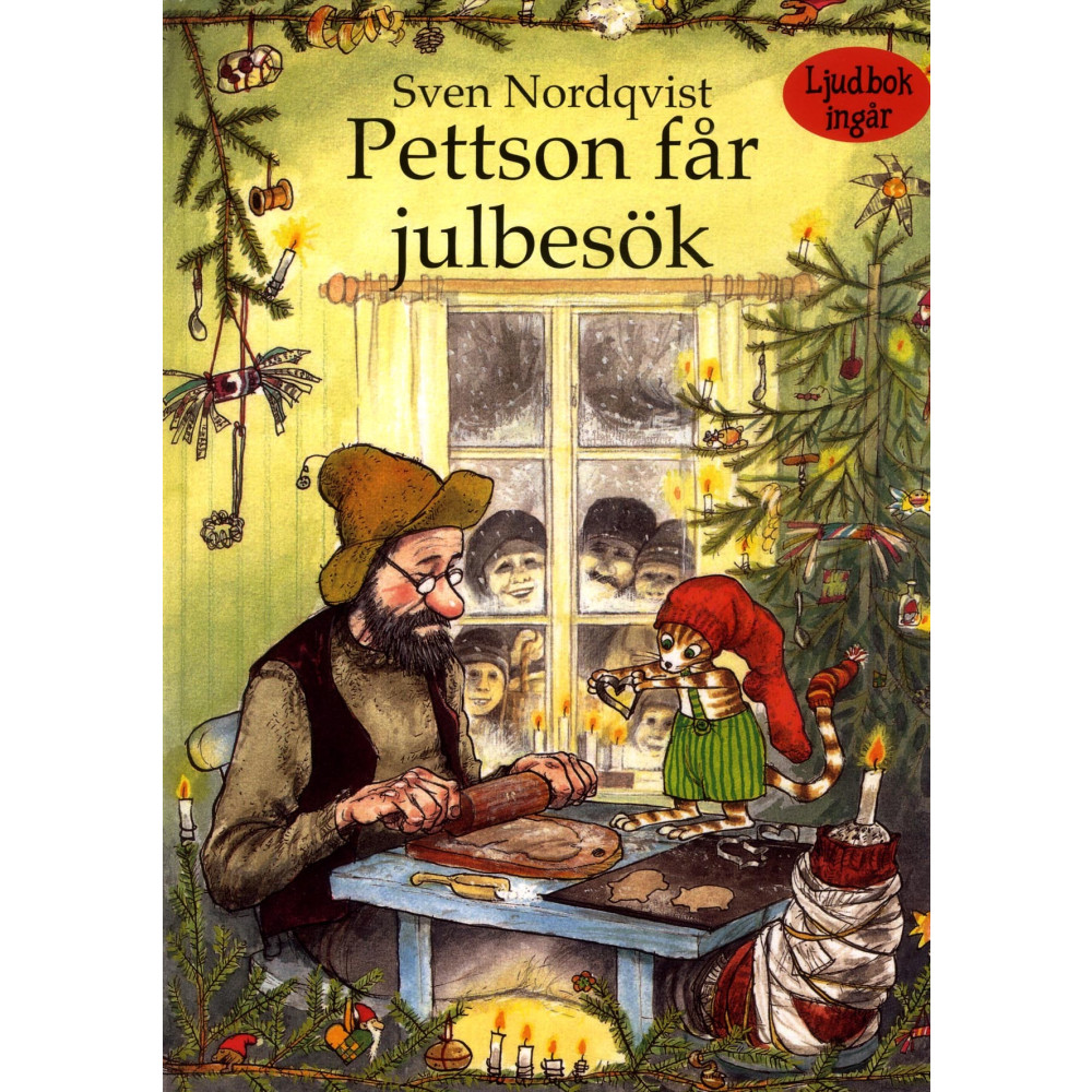 Pettson får julbesök (+ CD) (inbunden) Sven Nordqvist