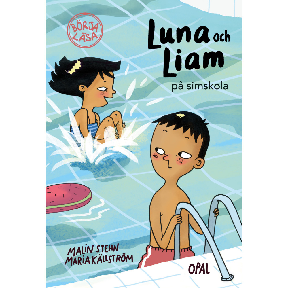 Luna och Liam på simskola (inbunden) Malin Stehn