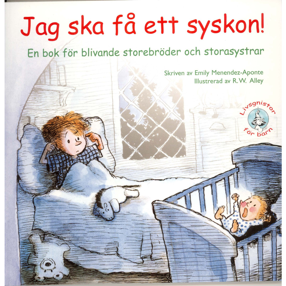 Jag ska få ett syskon! En bok för blivande storebröder och storesystrar (häftad) Emily Menendez-Aponte
