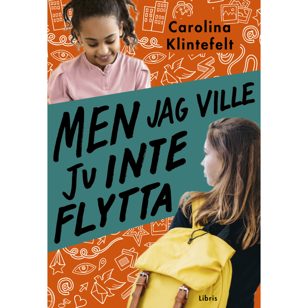 Men jag ville ju inte flytta (bok, kartonnage) Carolina Klintefelt