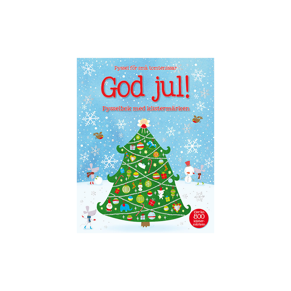 God Jul! :  pysselbok med klistermärken (häftad) Tukan Förlag