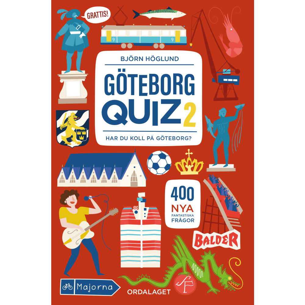 Göteborgquiz 2 : har du koll på Göteborg? (bok, danskt band)