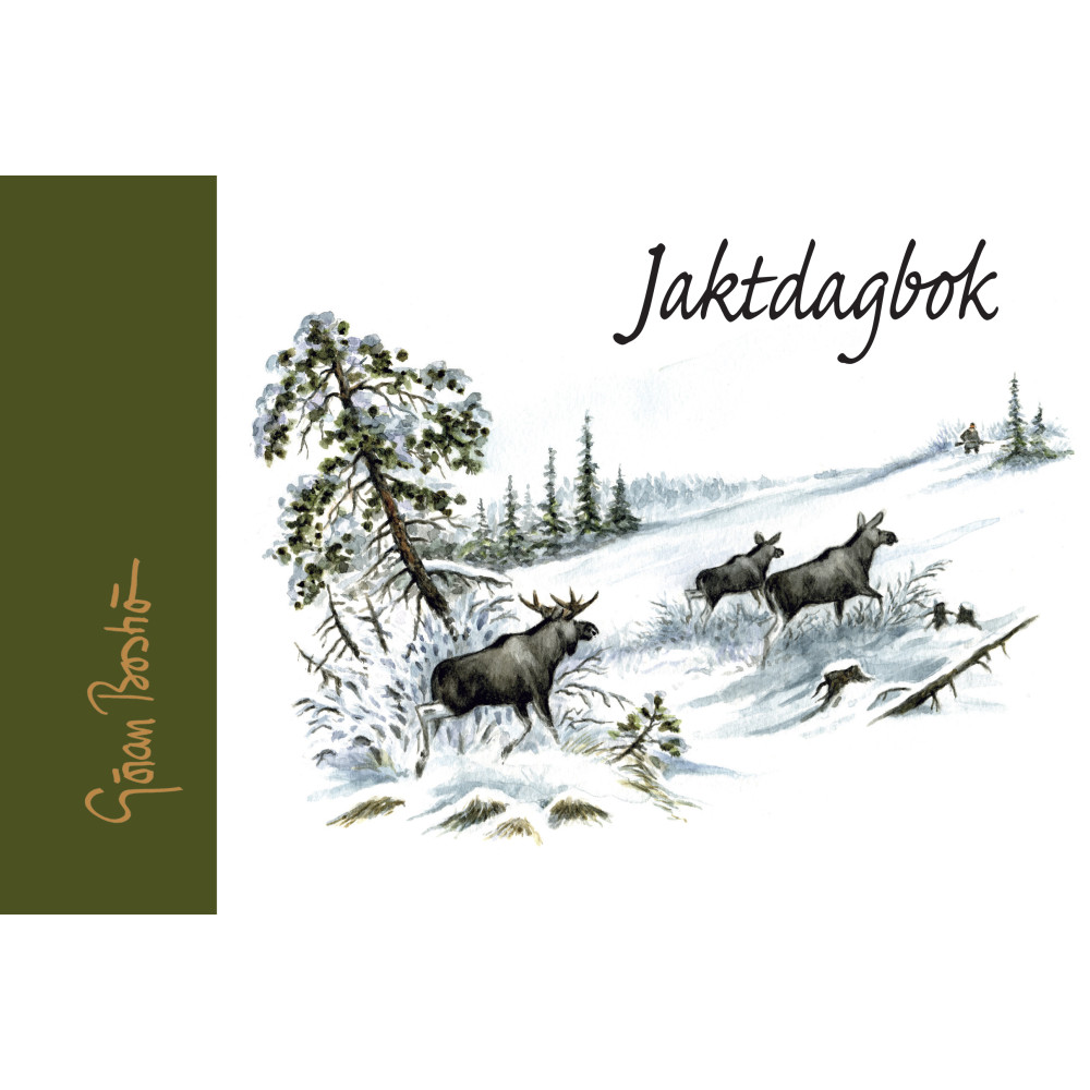Jaktdagbok (inbunden) Göran Boström