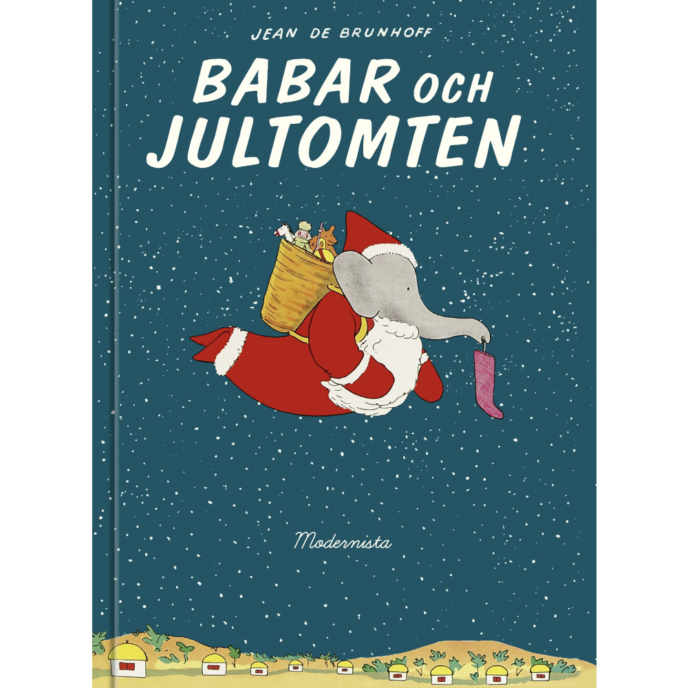 Babar och jultomten (inbunden) Jean de Brunhoff
