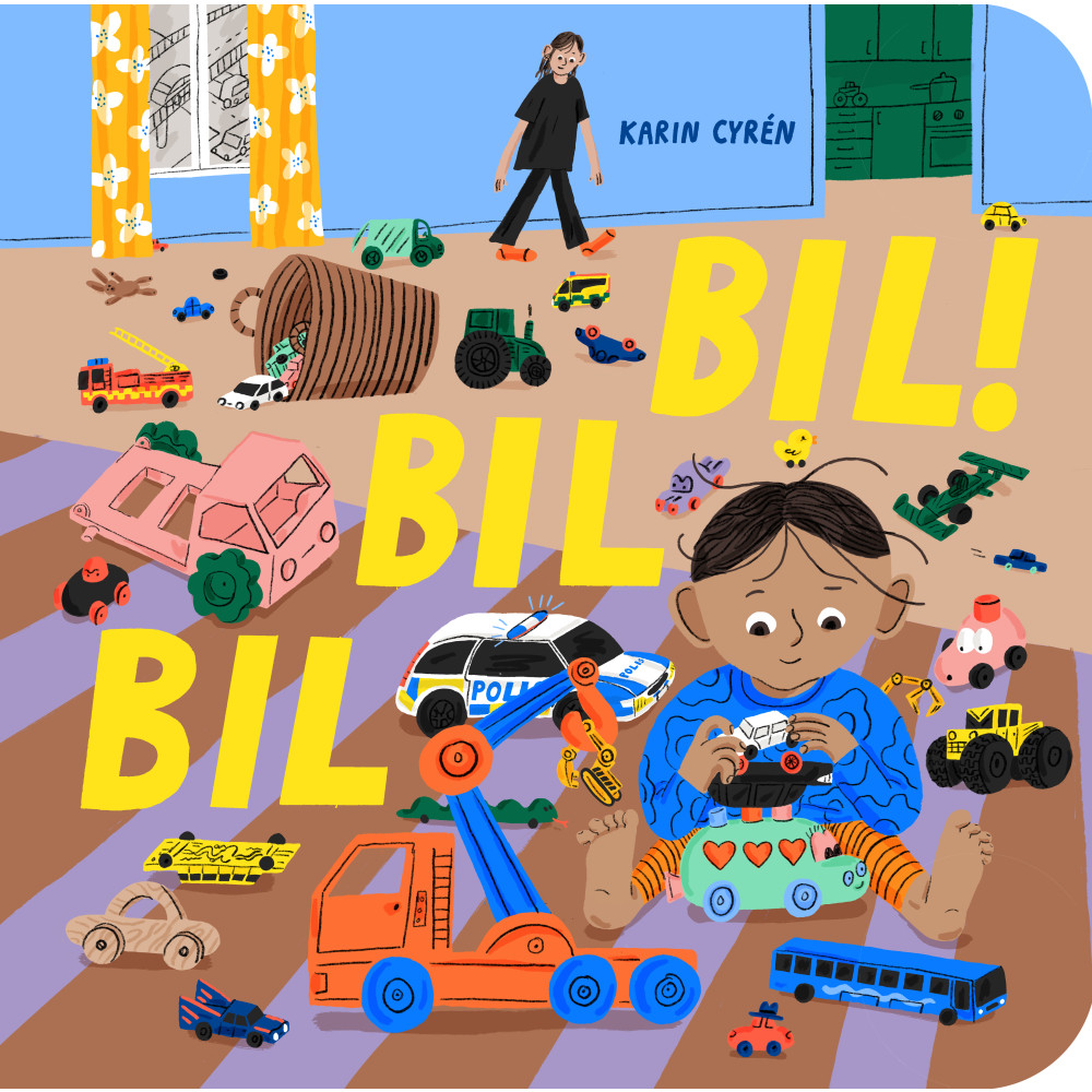 Bil bil bil! (bok, board book) Karin Cyrén