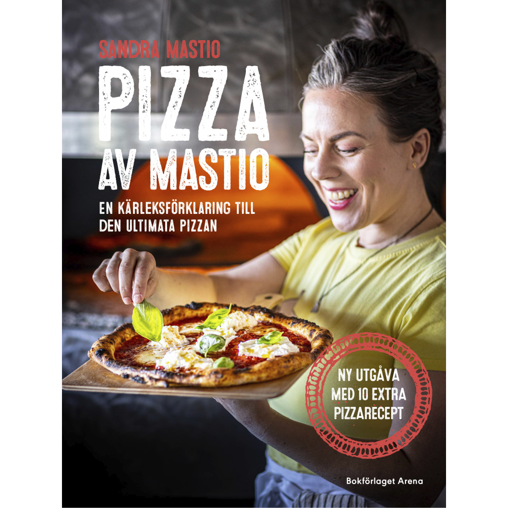 Pizza av Mastio : en kärleksförklaring till den ultimata pizzan (bok, danskt band) Sandra Mastio