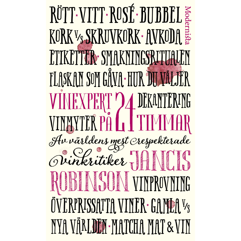 Vinexpert på 24 timmar (pocket) Modernista