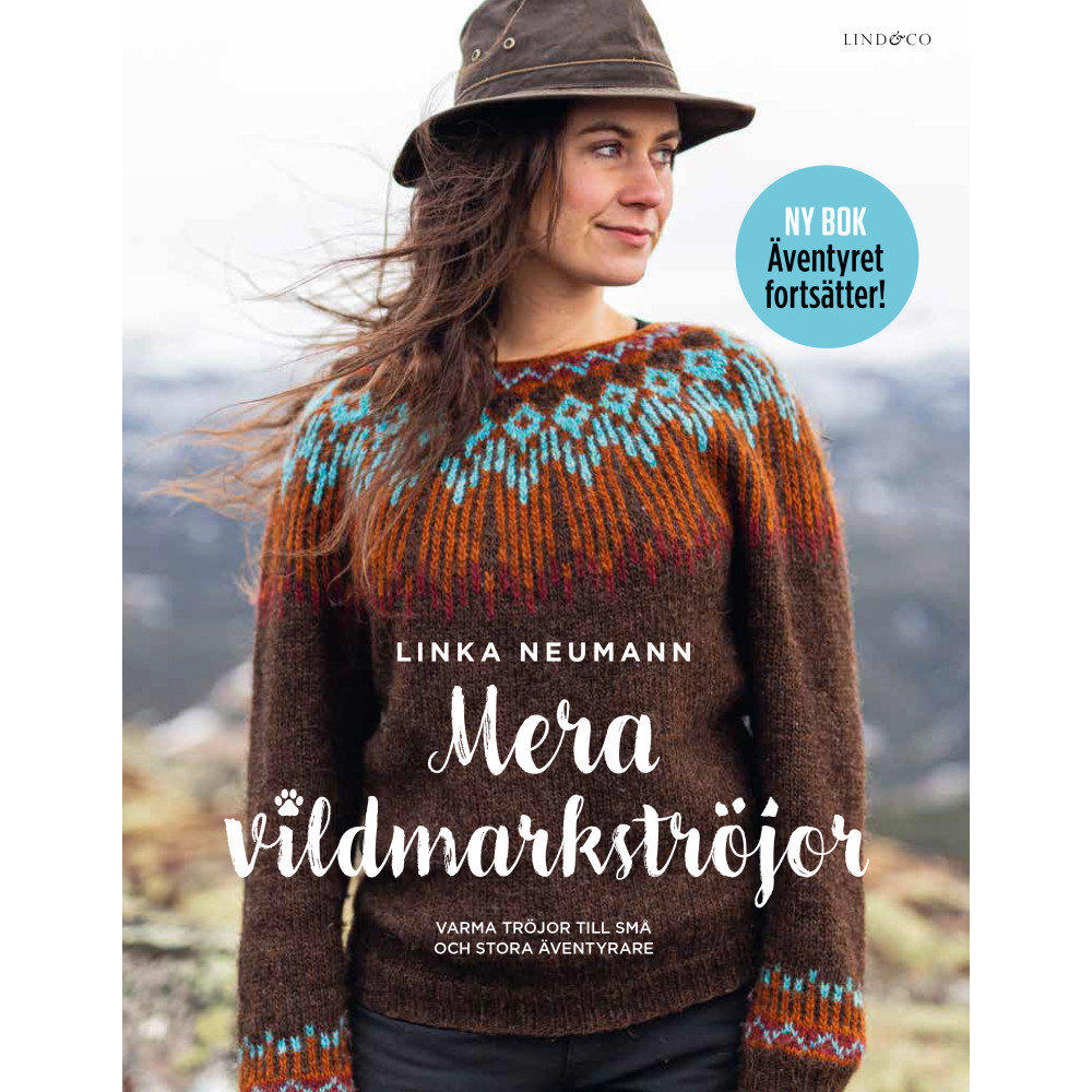 Mera vildmarkströjor : varma tröjor till små och stora äventyrare (bok, kartonnage) Linka Neumann