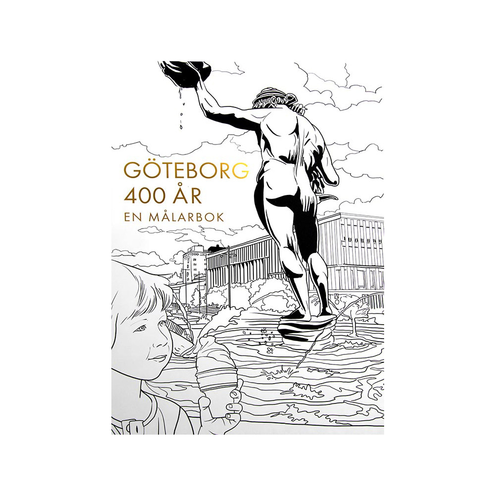 Göteborg 400 år : En målarbok (inbunden) Patrik Berg