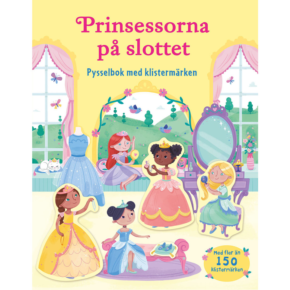 Prinsessorna på slottet : pysselbok med klistermärken (häftad) Caroline Young
