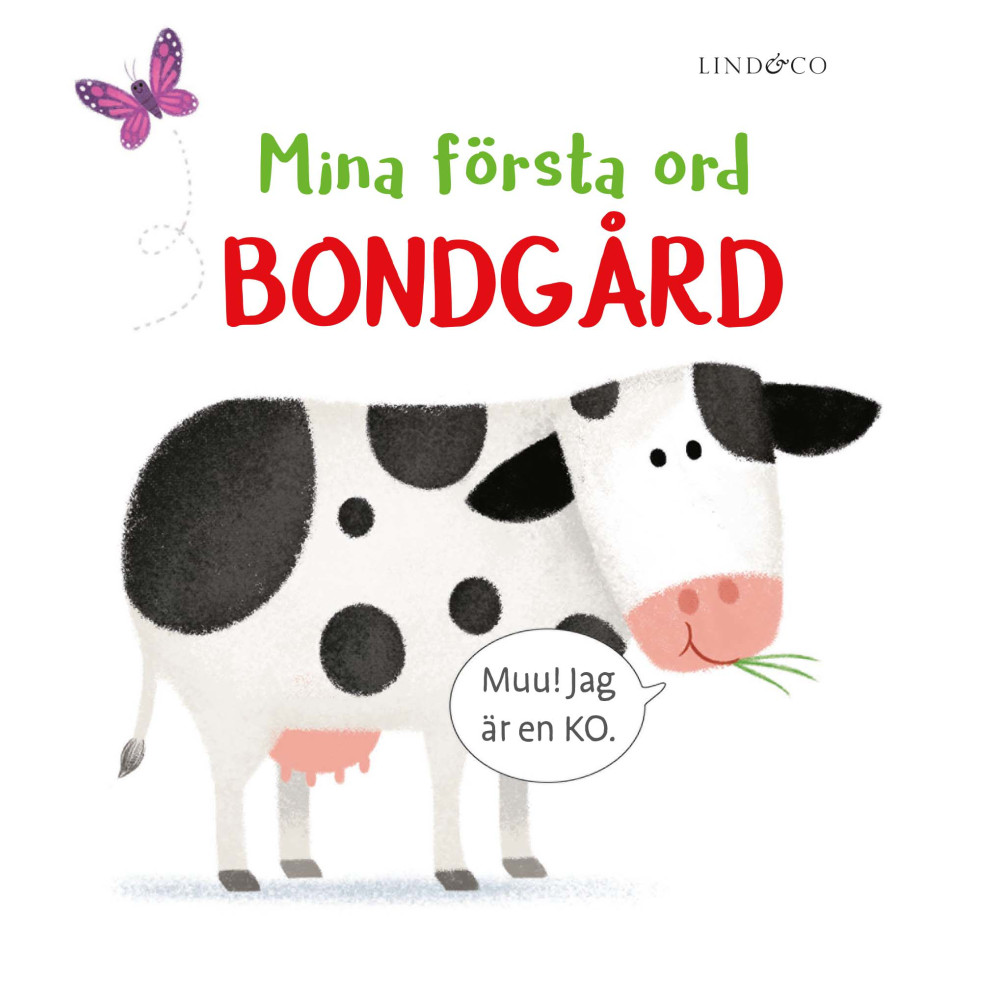 Mina första ord - bondgård (bok, board book) Matthew Oldham