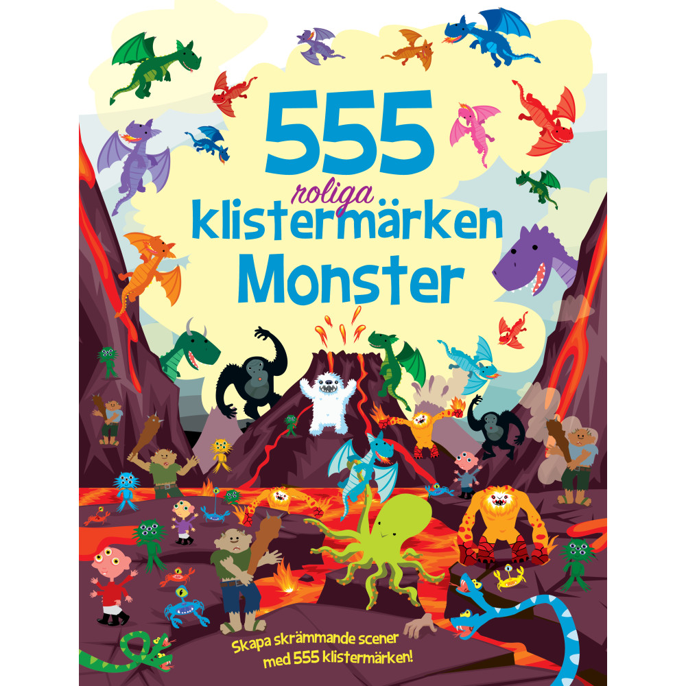 555 roliga klistermärken. Monster (häftad) Oakley Graham