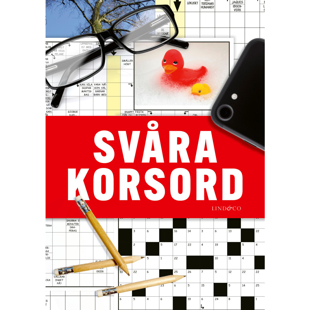 Svåra korsord (häftad) Lind & Co