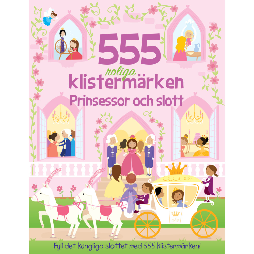 555 roliga klistermärken. Prinsessor och slott (häftad) Susan Mayes