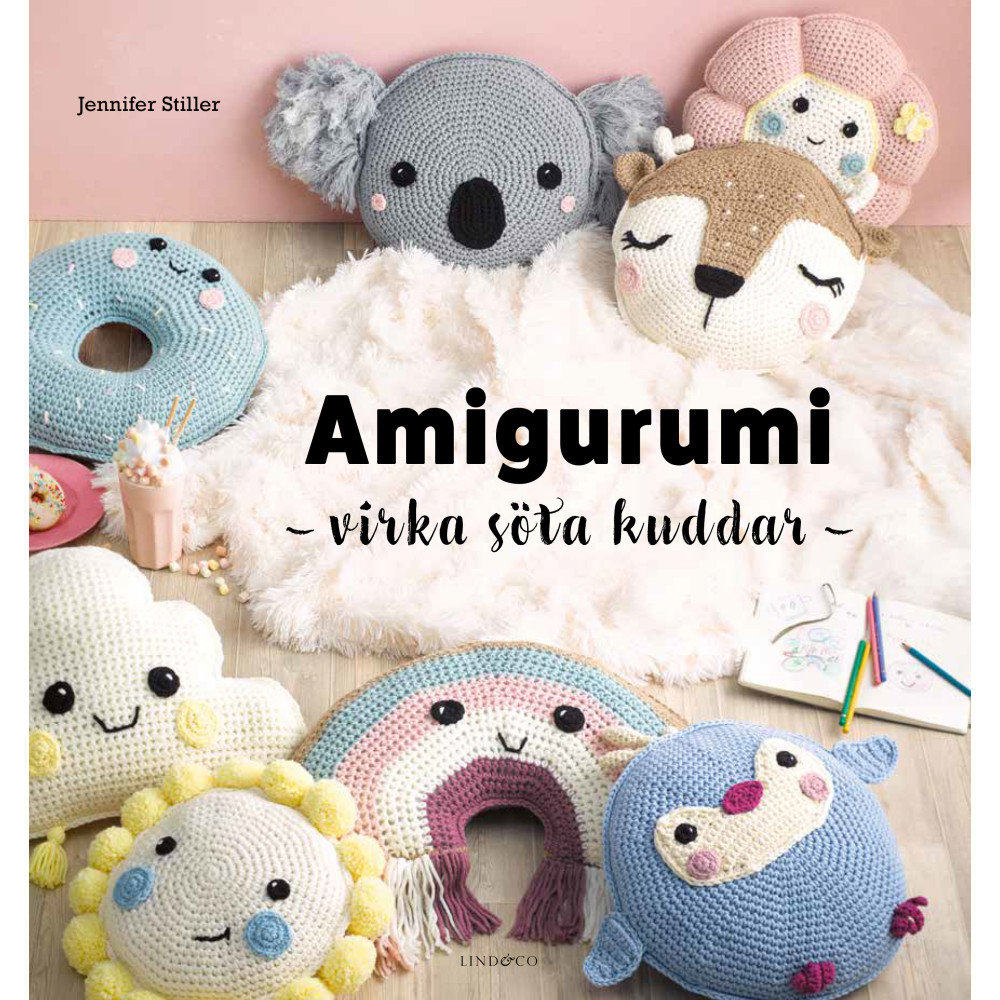 Amigurumi : virka söta kuddar (inbunden) Jennifer Stiller